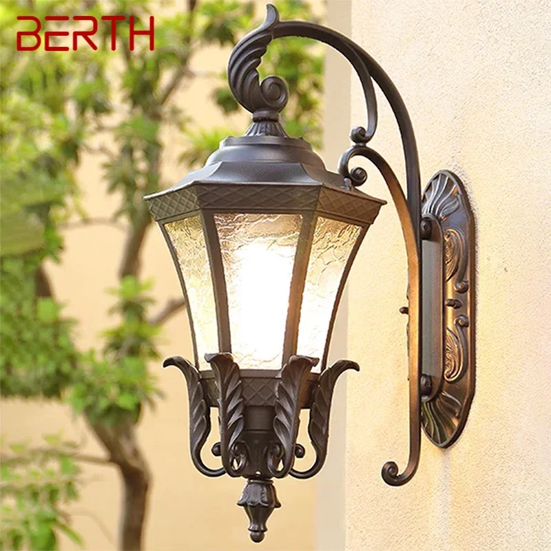 

BERTH Contemporary LED Outdoor Wall Lamps Electric Simplicity Waterproof Balcony Hallway Courtyard Villa Gate Hotel