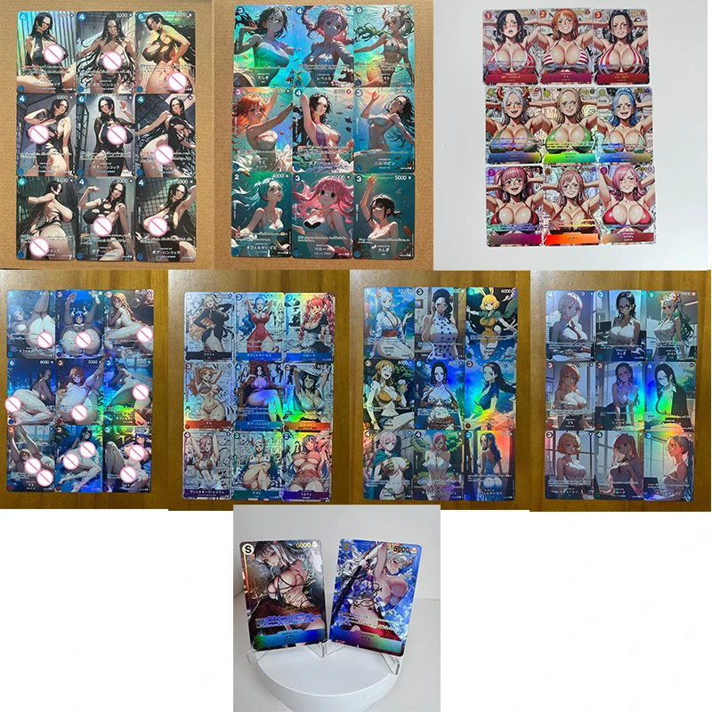 Anime Characters Slightly Empress DIY Homemade Bronzing Game Toys Texture Collection Card Christmas Birthday Gift