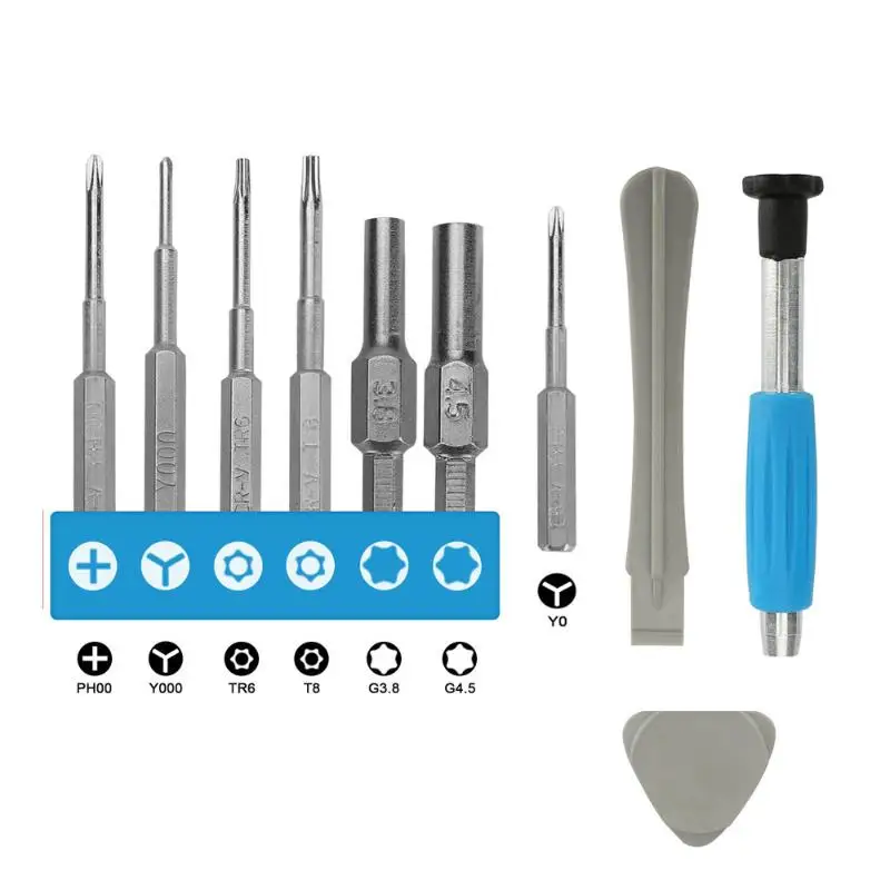 Professional Game Console Repair Tools for GBA SP, New 3DS XL, PSP, and NGC