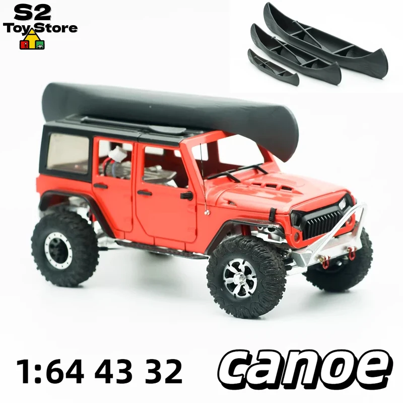 Orlando Canoe Model 1 64 1 43 1 32 Scale Miniature Boat Scene Accessory For RC Car Diorama Hobby Building Enthusiasts Collectors