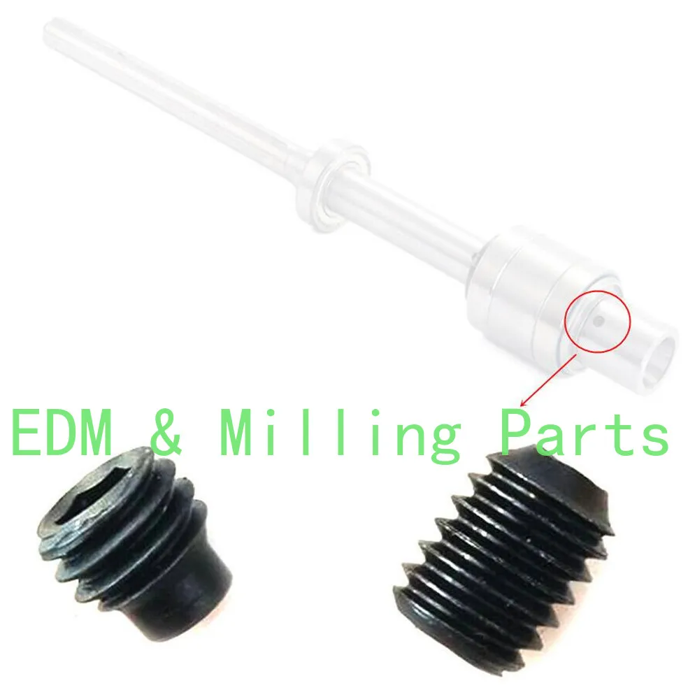 Fresadora CNC R8 de 2 piezas, tornillo fijo de alineación R6(6mm)+ R8(8mm) para pieza de molino Bridgeport