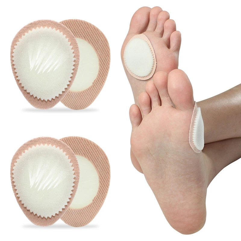 

2/pc Callus Protector Latex Heel Foam Round Toe Foot Comfort Painless Universal Patch Bunion Protectors