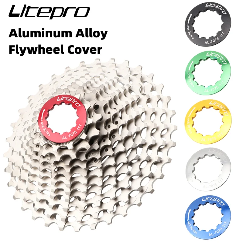 

Litepro MTB Cassette Cover HG Freewheel Adapter Road Mountain Bike Sprocket Pinion Bicycle Flywheel Cover Aluminum Alloy Cycling