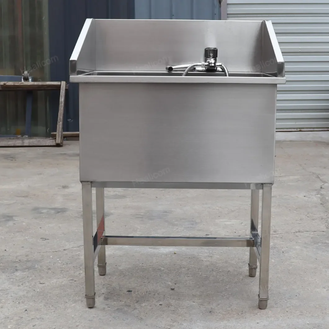 Wholesale Portable Vet Grooming Tubs Stainless Steel Dog Swimming Pool Pet Washing wash Stations