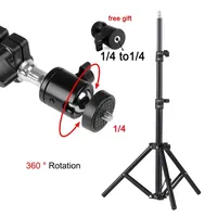Universal 110cm Portable Tripod Stand Adjustable Bracket Support for Magcubic HY300 pro HY320 Mini Projector Mount DITONG
