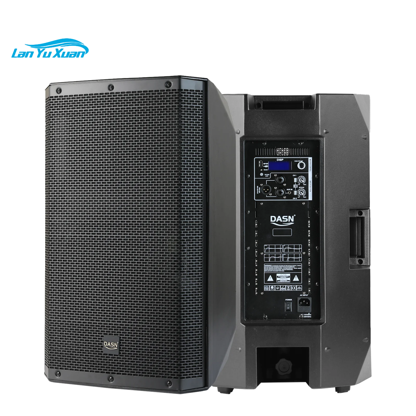 

SCA15DC 15 Inch 2000W Peak DSP Professional Active Plastic Full Frequency Outdoor DJ Stage Home Theatre Cinema PA Speaker