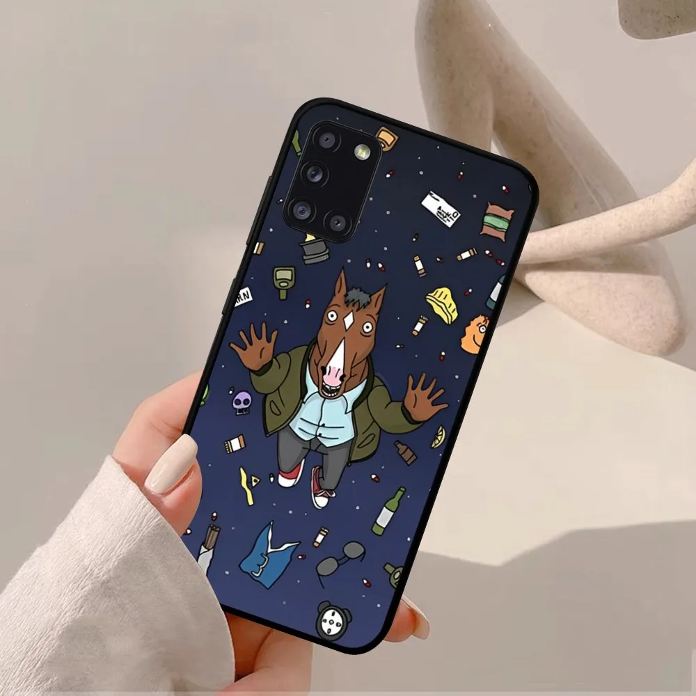 Cartoon B-boJacks H-Horse-mans Phone Case For Samsung A 10 11 12 13 20 21 22 30 31 32 40 51 52 53 70 71 72 73 91 13 shell