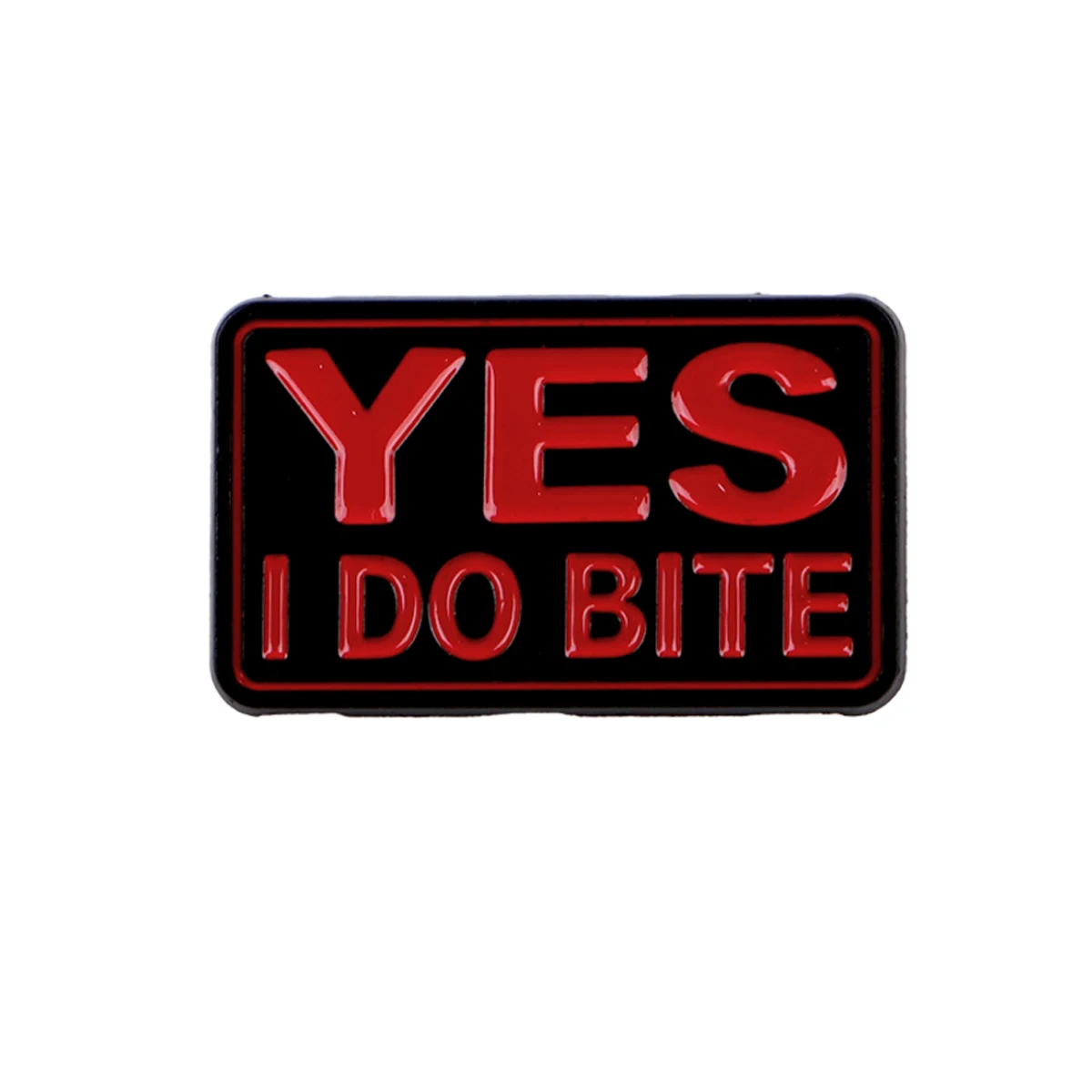 YES I DO BITE Emaille-Anstecknadel, lustige Brosche, Anstecknadeln, Abzeichen für Rucksack, Kleidung, Accessoires, Modeschmuck, Geschenke für Freunde – Detail 2