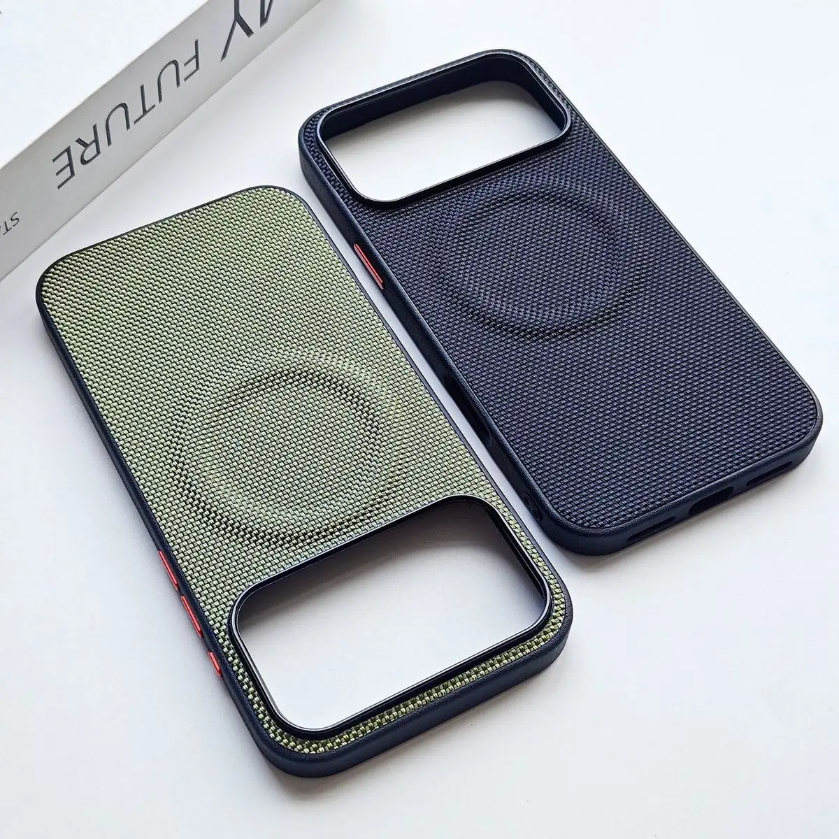 Etui na Apple iPhone 17 Pro Max, luksusowe, ze skóry PU, z magnetycznym ładowaniem bezprzewodowym, ochronne, tylna obudowa na iPhone 16 15 Pro Max — zdjęcie produktu 2