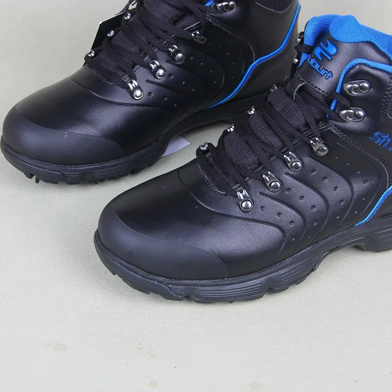 2026 New Golf Training Shoe for Men Designer Gym Sneakers Mens High Top Leather Golf Shoes Man Anti-Slip Spikes Golf Sneakers - view 2