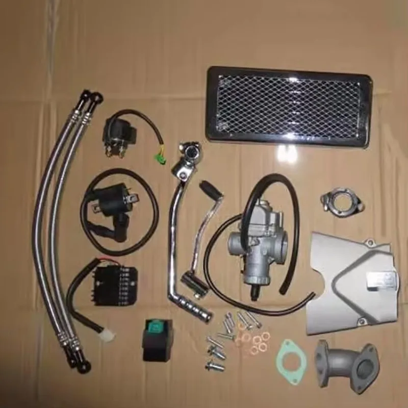 W190   4 Stroke Engine Parts Motorcycle Engine Assembly 190CC Horizontal Zs190 Engine