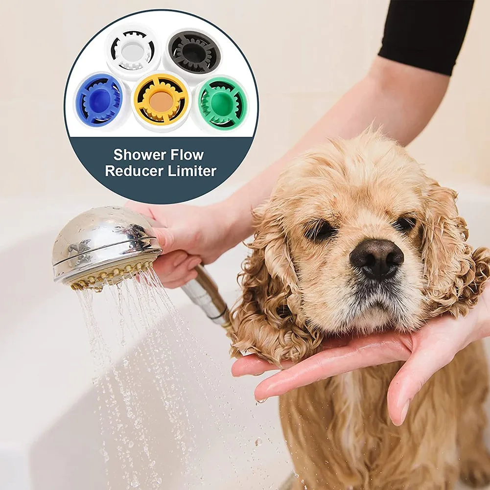 10* Disassemble Water Flow Restrictor Shower Water Flow Reducer Shower Head Limiter Set Reverse Osmosis Quick Pipe Fittiing For