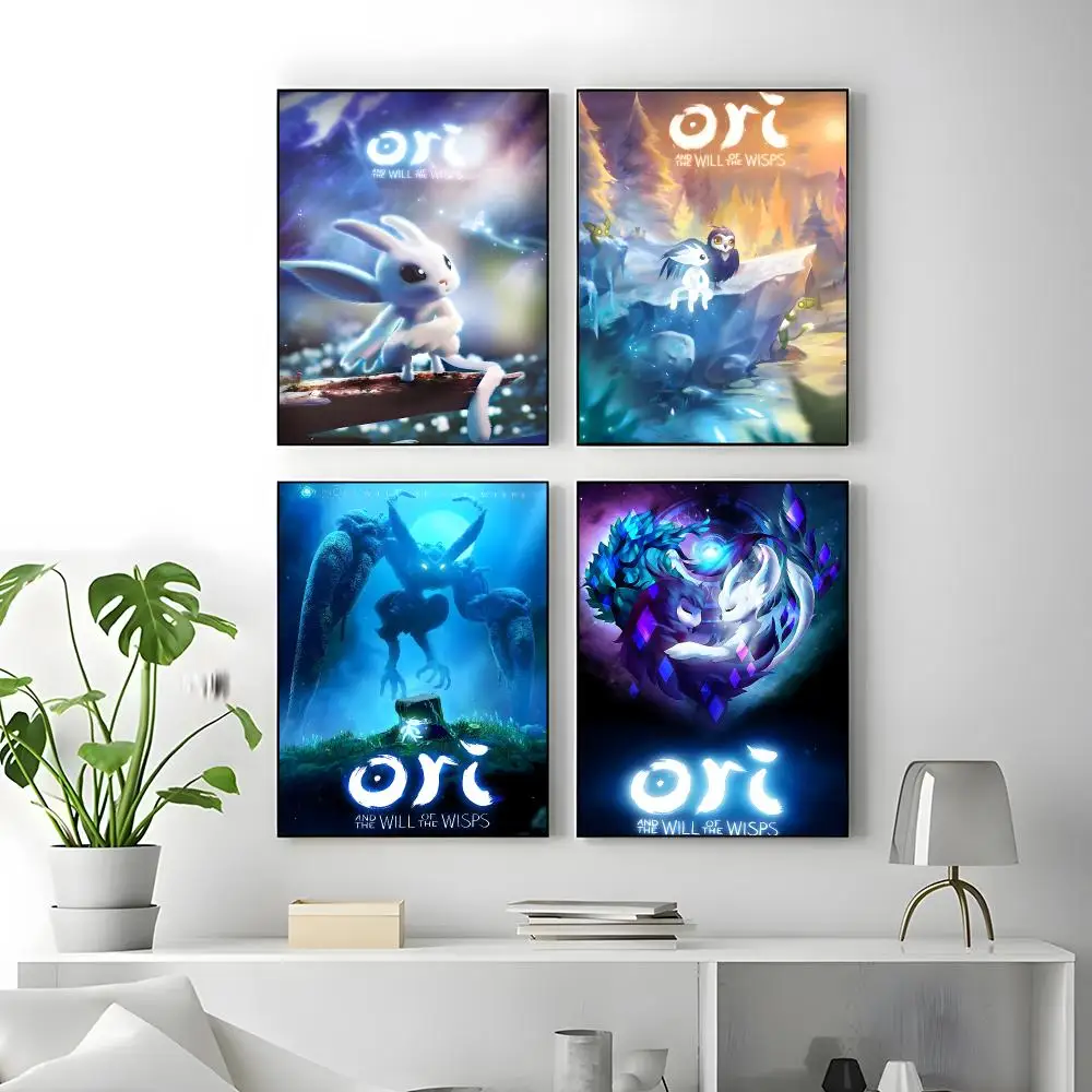 Game Ori and the Blind Forest Poster Poster High Quality Wall Art for Home Office Bedroom Living Room Perfect