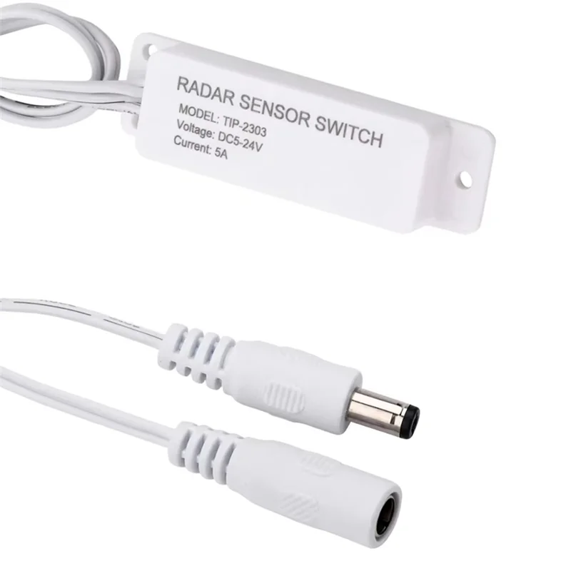DC 5-24V 5.8G Microwave Radar Sensor Switch Controller Human Body Induction Switch For PWM LED Monochrome Bar Light