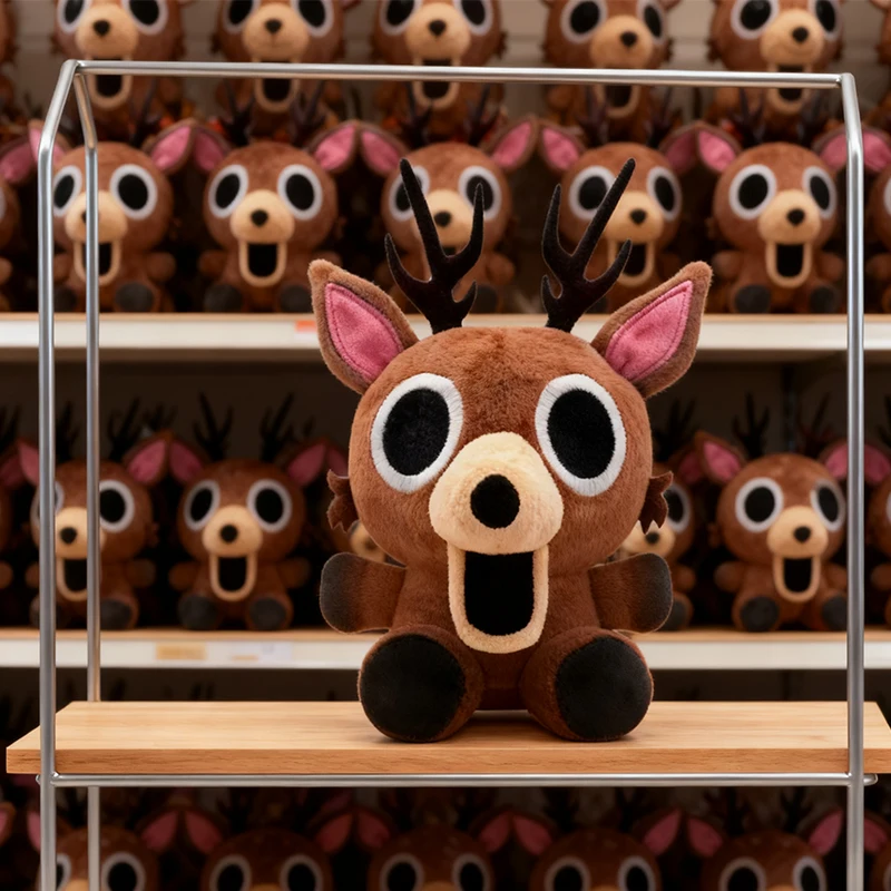 جديد في المخزون 99 ليالي الغزلان أفخم دمية 99 ليال الغابات أنيمي الطرفية اللعب هالوين هدية الكريسماس المفاتيح قلادة #1