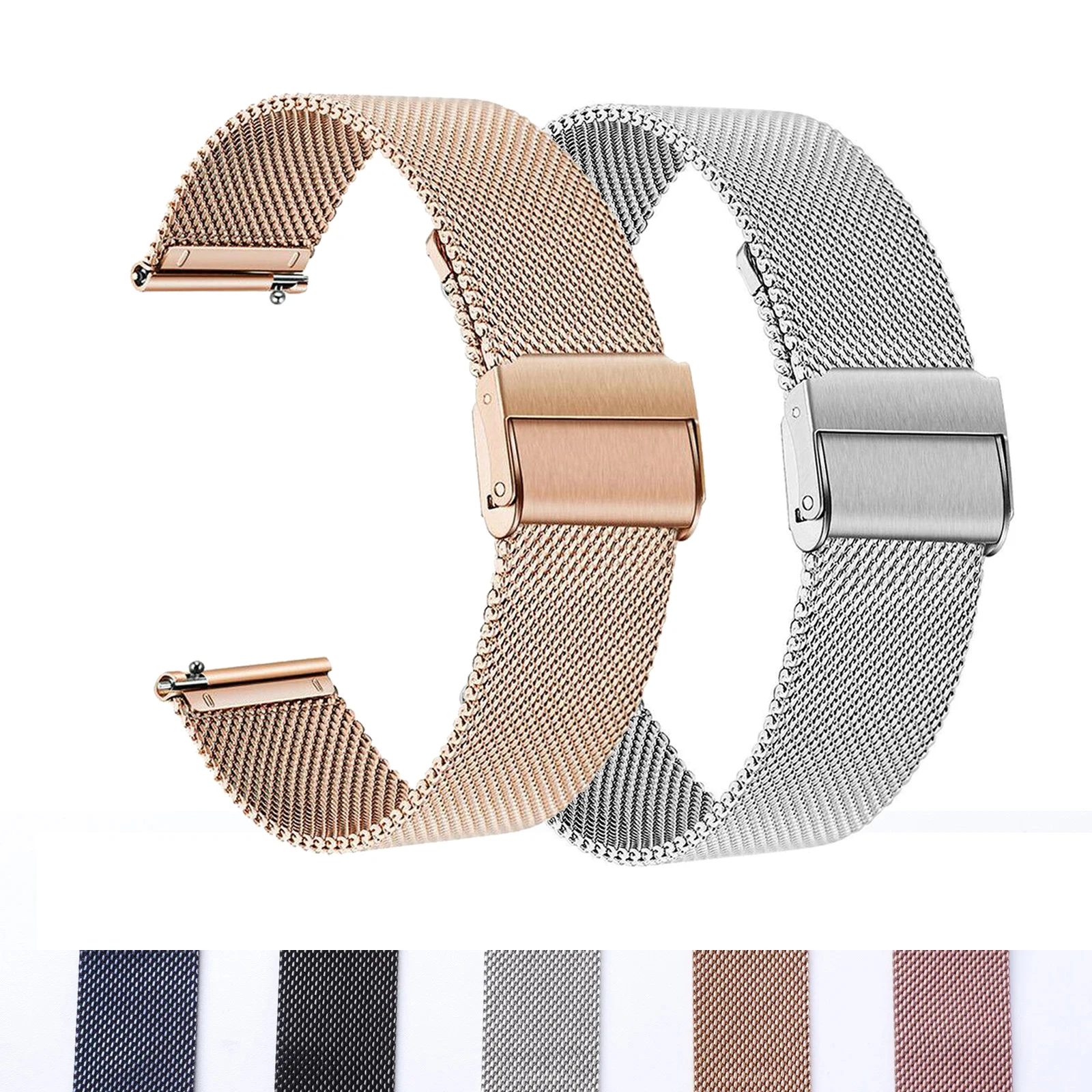 22mm Strap For Colmi C81 M41 M42 Smart WatchBand Metal Watchband For Colmi P71 P68 P60 P15 P16 P18 Bands I10 I11 i30 Bracelet