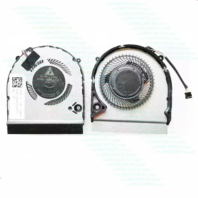 مروحة تبريد وحدة المعالجة المركزية للكمبيوتر المحمول الأصلي الجديد لينوفو اليوغا C640-13IML C640-13LTE 81ue 5h40s19980 dc5v 0.5A TAN #4