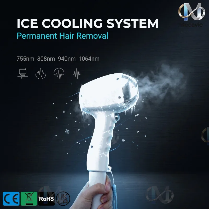 4 Wave 808Nm Skin Rejuvenation Ice Platinum Depilacion Diode Laser Hair Removal 4000w Machine 15.6-inch Large Operating Screen