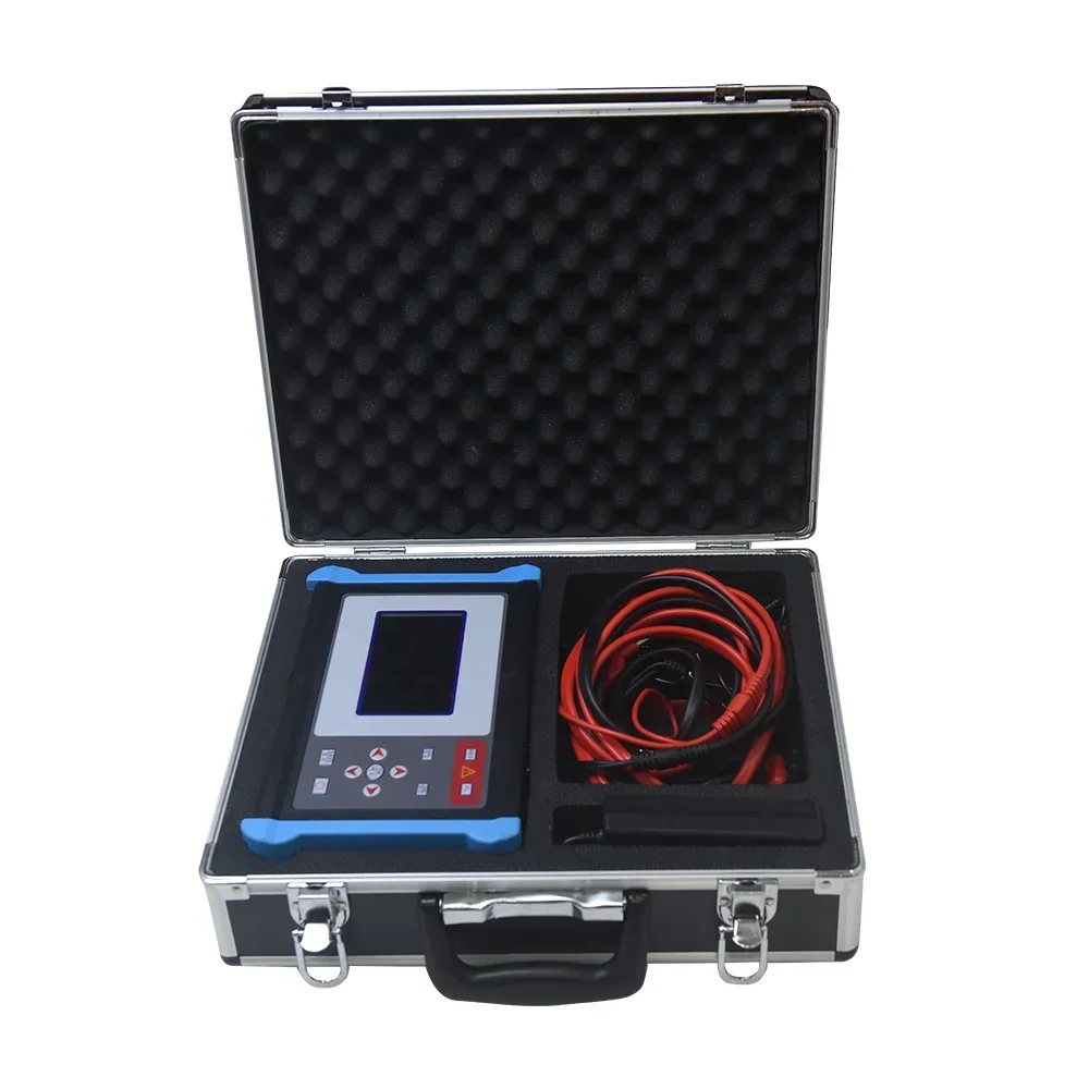 Handheld DC Winding Resistance Test Meter 10A 600W Ohmmeter Tester Automatic Test Machine DC Resistance Tester Transformer