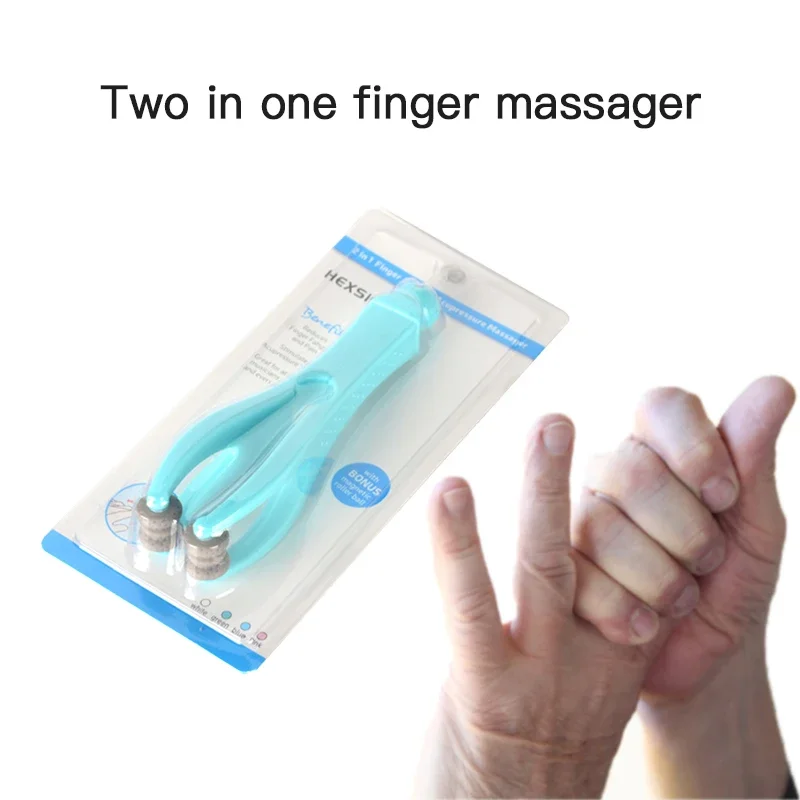 

Finger Joint Acupoint Massager Rollers Handheld Hand Acupuncture Points Massager Relieve Finger Fatigue Arthritis Massage Tool