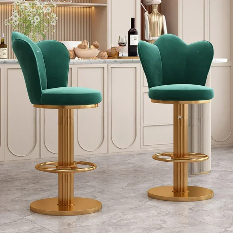 

Cafe Chair Home Bar Comfortable Furniture Kitchen Design Designer Modern Chairs Banks Manicure Taburete Cocina Stools Make Up