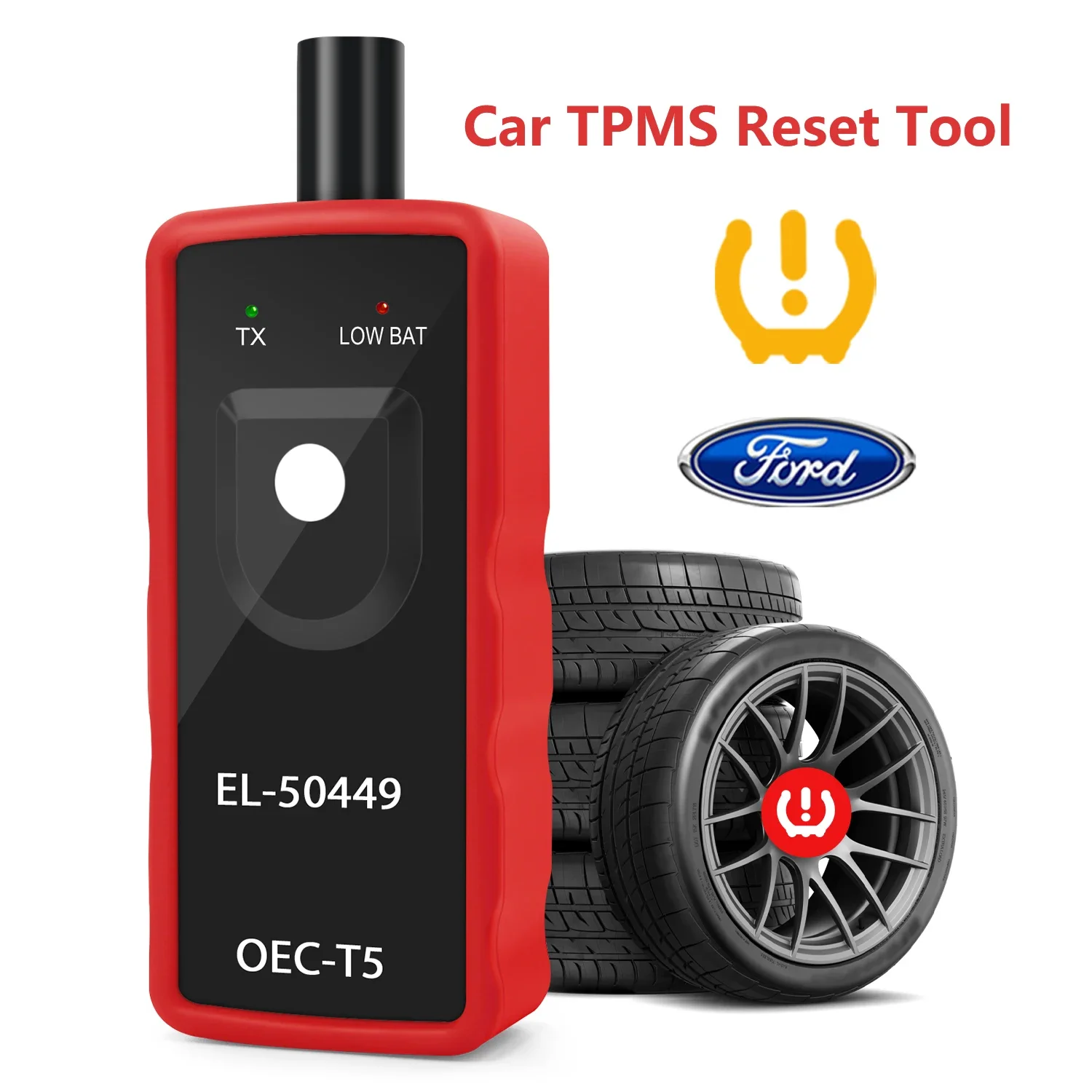 

Car TPMS Reset Tool for Ford Lincoin Mercury Auto Tire Pressure Monitor Sensor Relearn Tool 315 or 433MHz EL50449 Car Diagnostic