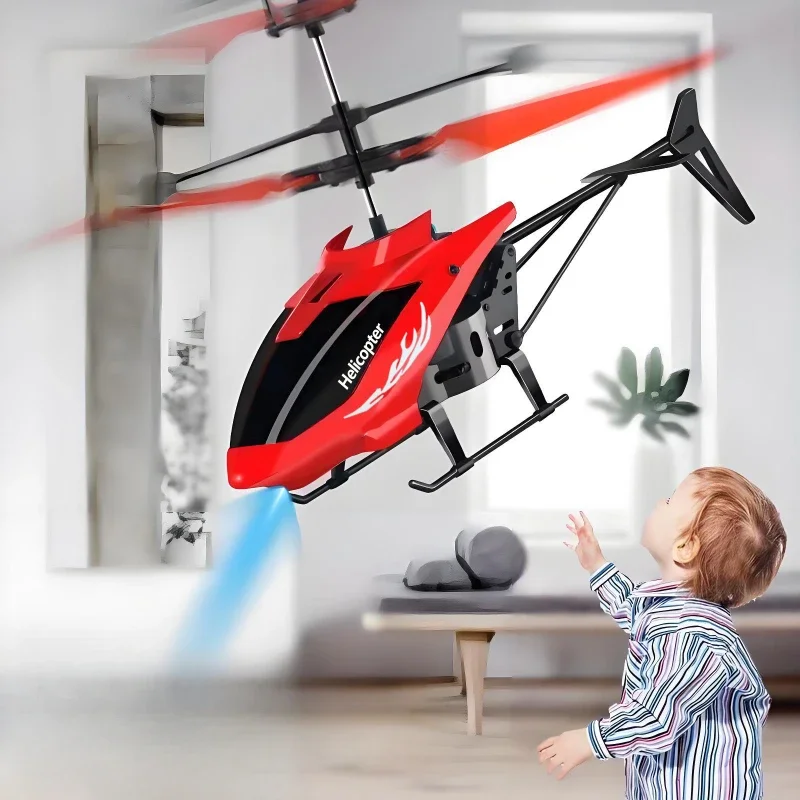 

Durable Remote Control Drone Rechargeable Children's Remote Control Helicopter Toys For Boys Induction Hovering Flying Machine