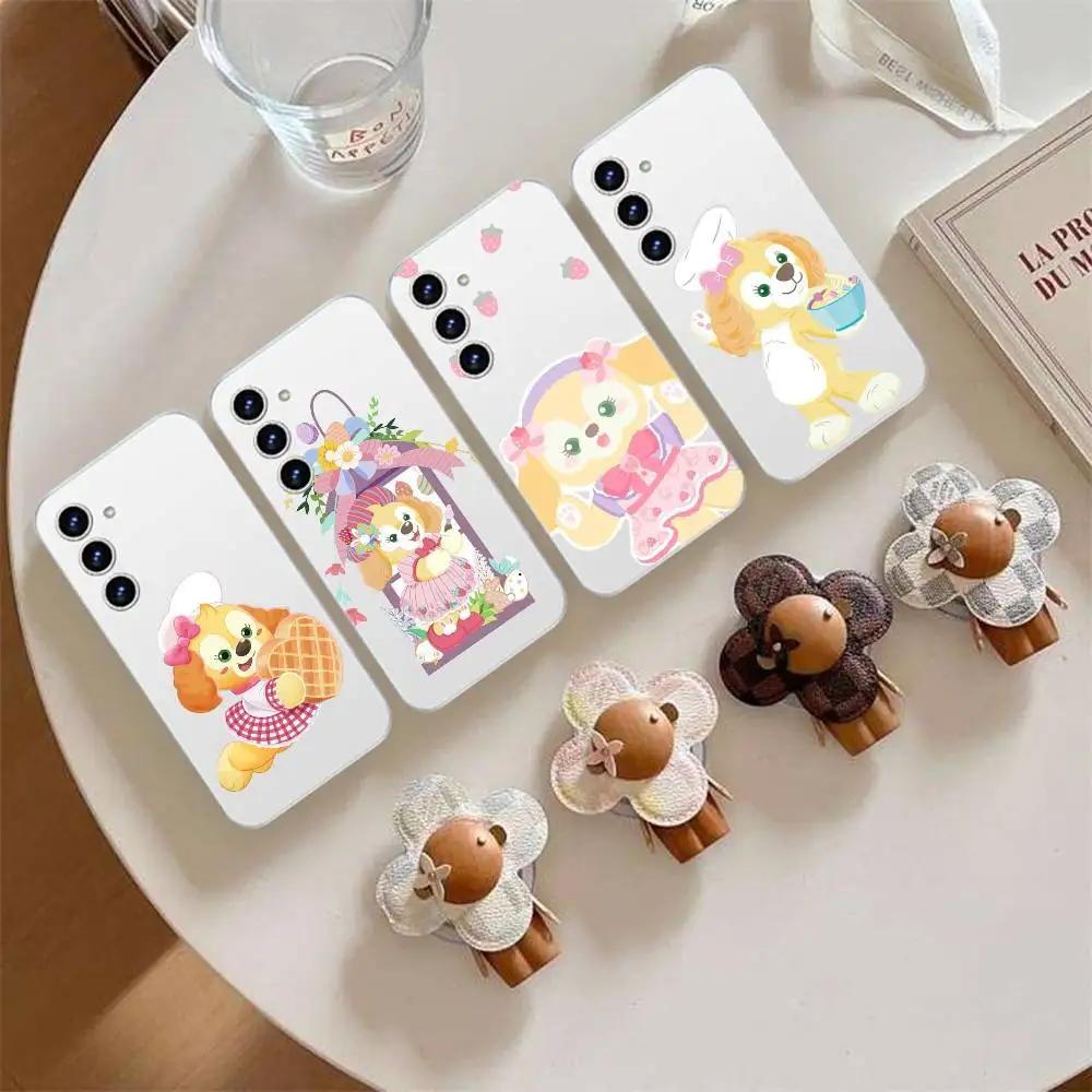 Cute C-Cookieann Phone Case For Samsung Galaxy S21 S22 S23 S24 S25ULTRA FE Ultra Plus5G A52S Transparent Cover