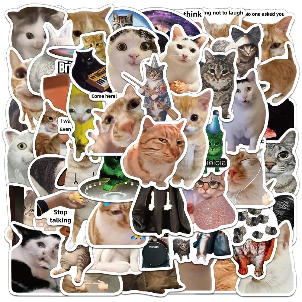 50-adesivos-de-animais-engracados-e-fofos-adesivos-de-meme-de-gato-decalques-kawaii-para-criancas-decoracao-para-laptop-notebook-bagagem-e-motocicleta