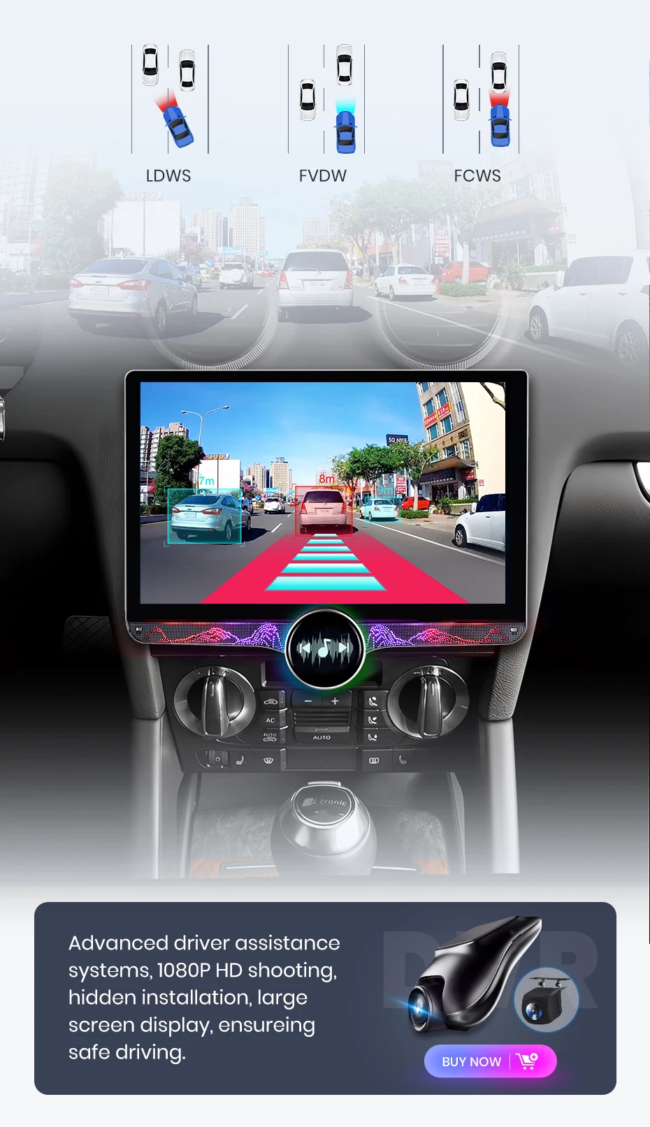 Junsun 11,5 Zoll 2K Touchscreen Kabelloses CarPlay für Apple Universelles Autoradio Android Auto Stereo Multimedia-Videoplayer Intelligente Fahrzeugsysteme 2 Din Autoradio-Haupteinheit GPS-Navigation BT 4G WIFI 8-Kern FM AM DSP RDS SWC DAB – Detail 21