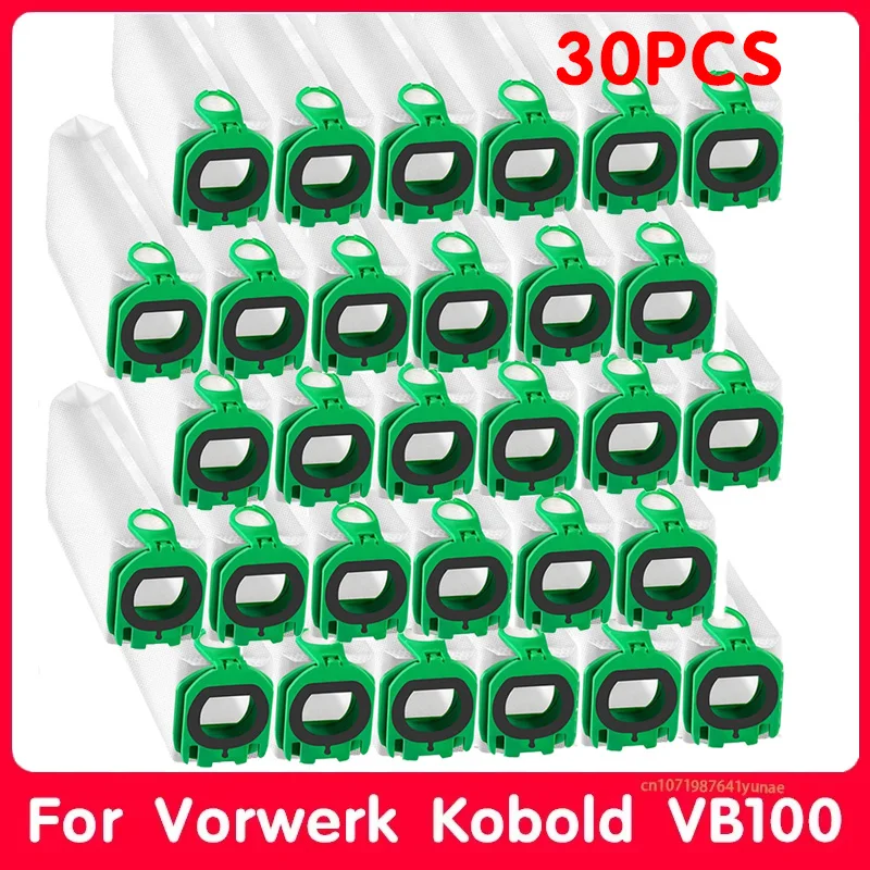 قسط كيس لجميع الغبار ل Vorwerk Kobold VB 100 FP 100 VB100 FP100 مكنسة كهربائية كيس مرشح إكسسوارات قطع غيار