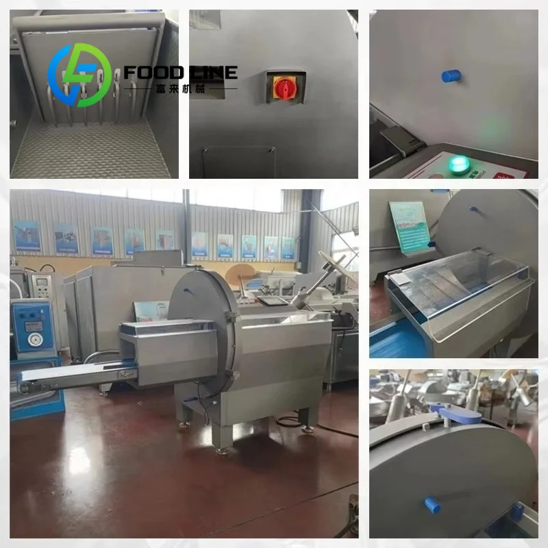 Meat Slicer For Frozen Enhanced Quick Release Blade Easy Change Design System Design Canteen Kitchen Daily Use Custom Support