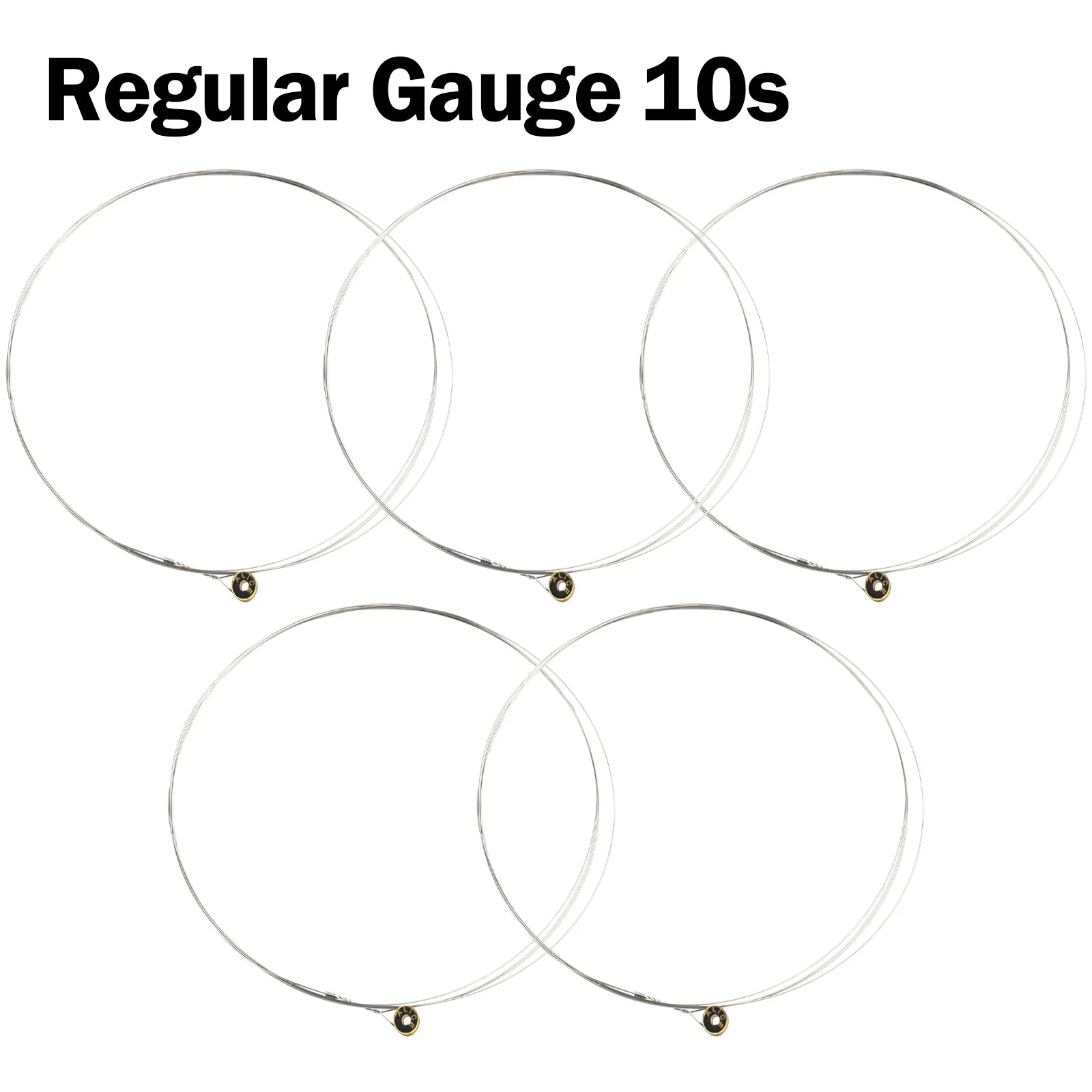 5 Pcs Single Guitar Strings Electric Guitar Top E Plain Steel Gauges .009 010 For AE530 Alice Electric Guitar Strings