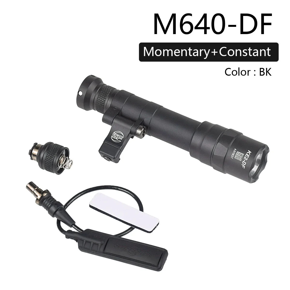 Tactical Surefire M600 M340 DF M640 SF Flashlight M340V Scout Light 20mm Picatinny Rail Mount Airsoft Hunting Light Lamp image 3