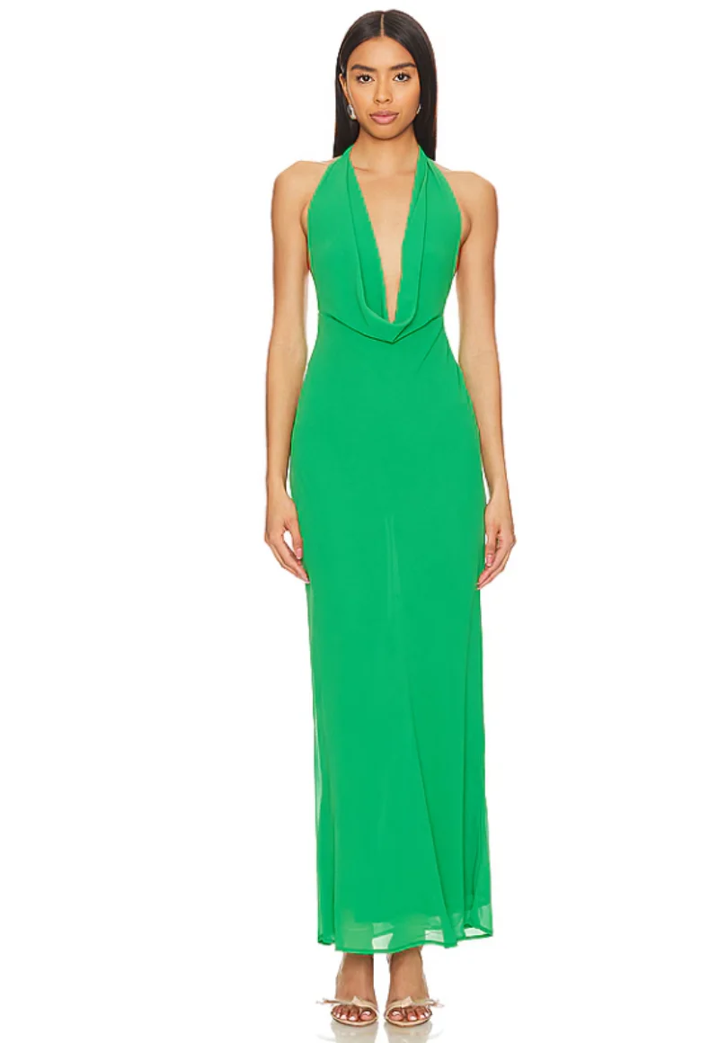 

Короткие зеленые вечерние платья по индивидуальному заказу с разрезом Русалка с v-образным вырезом, плиссированное вечернее платье для выпускного вечера до щиколотки для женщин