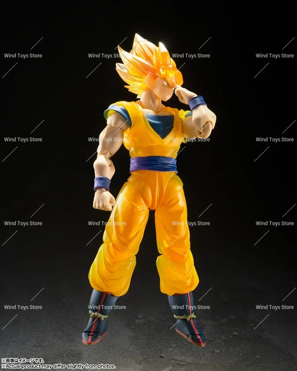 100% الأصلي بانداي لعبة دراغون بول Sh Figuarts Shf Z المقاتلين سون جوكو عمل أرقام أنيمي نموذج اللعب مجموعة التماثيل