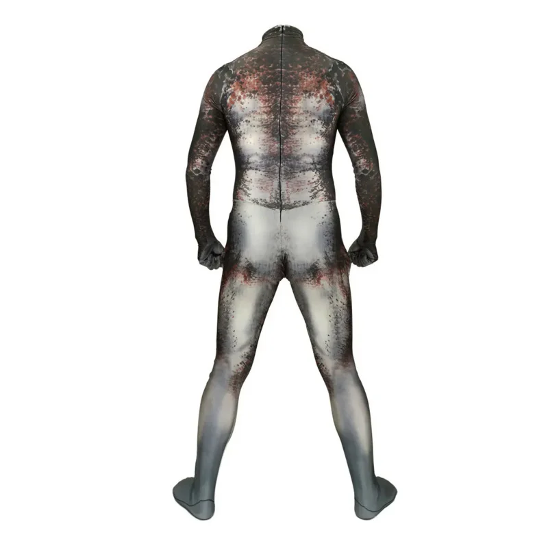 Costume Cosplay Predator maschile 3D Print Spandex Zentai Men Predator Basic Suit Halloween Superhero body adulti tute per bambini