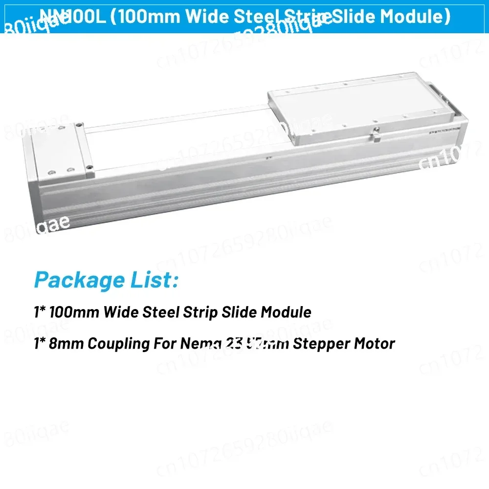 Stage SFU1605 Repeated Accuracy ±0.02 150Kg Heavy Load 100mm Wide Steel Strip Sliding Table Fully Enclosed CNC Linear Module