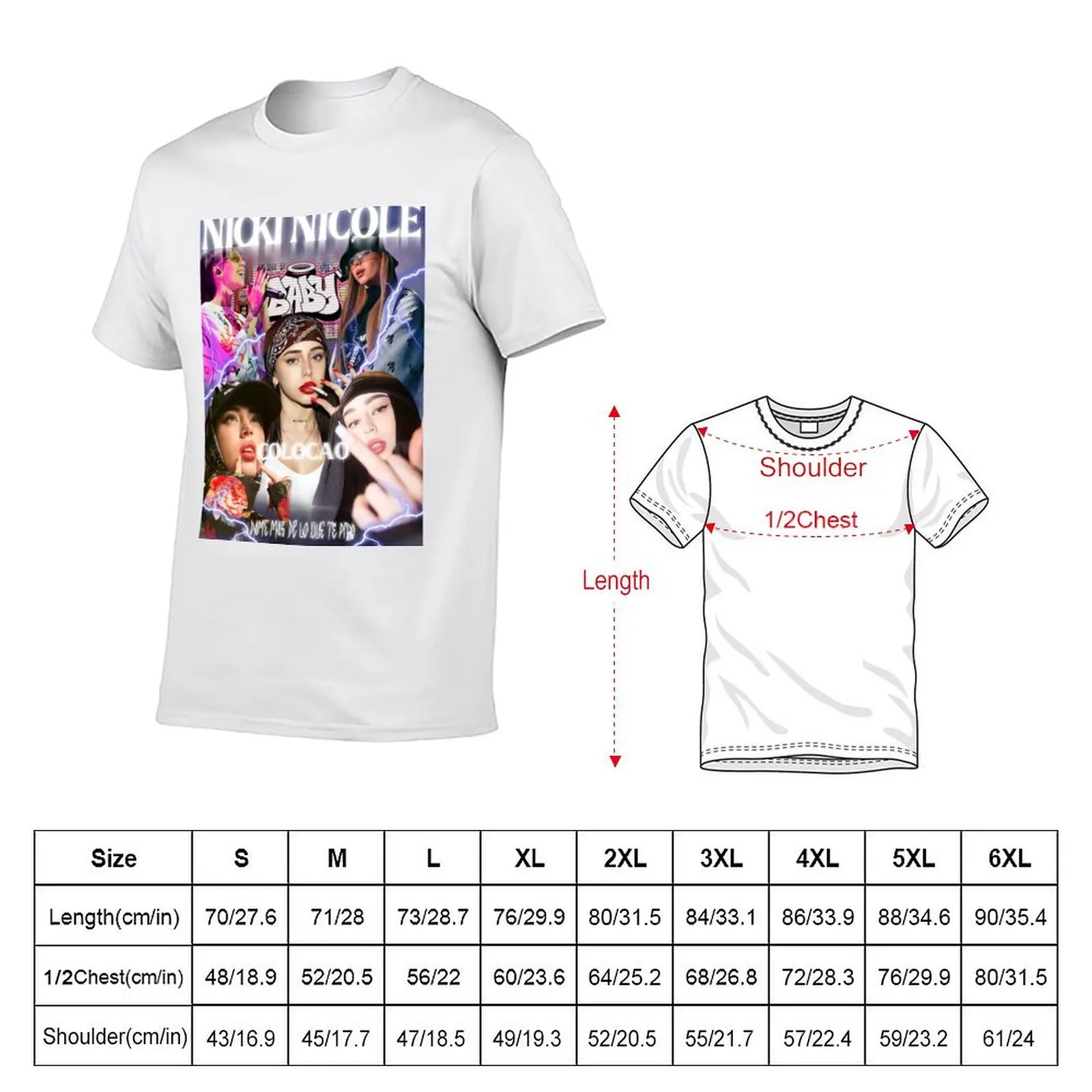nicki nicole T-Shirt Lightweight Sport Basic T-Shirt