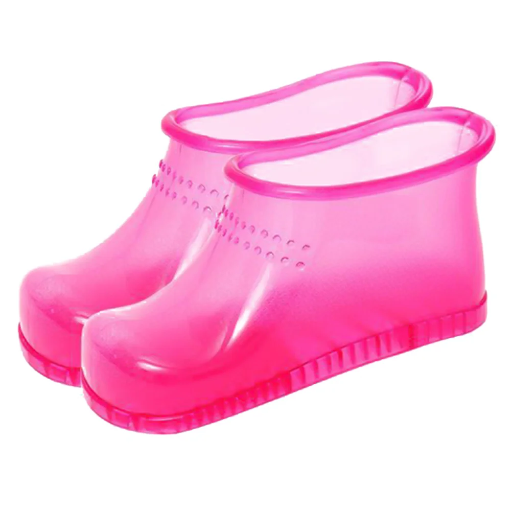 

Foot Bath Shoes Bucket Soaking Spa Boots Basin Soak Washing Boot Tub Pedicure Toe Pedicure Soaking Tub Slippers PVC Foot