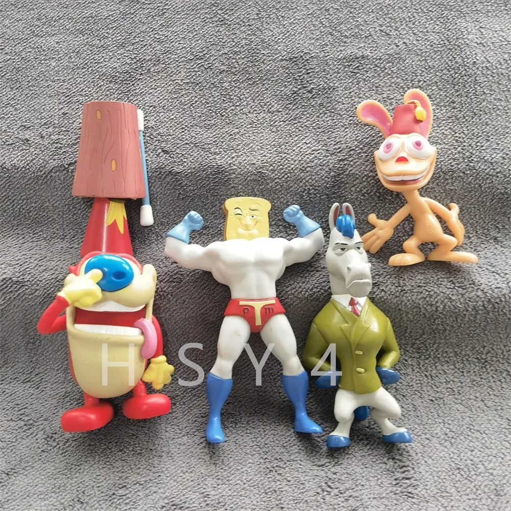 Original Ryan and Stingby American 90s Children's Cartoon Collection Handmade Nostalgic Toy Models