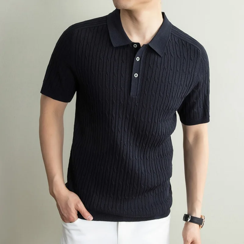 Linen Lyocell Mens TShirt Breathable Short Sleeve Tee Summer Casual Soft Texture Relaxed