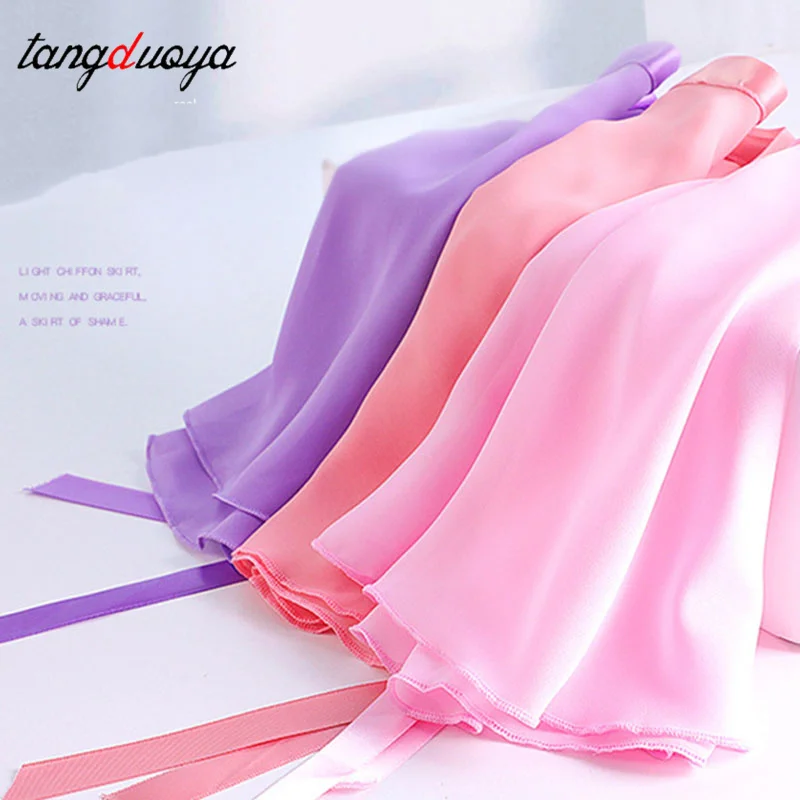 

Женские балетные юбки Юбки на шнуровке Танцевальные юбки Полиэстер Купальники для взрослых и девочек Юбка Балетная практика Танцевальные мини-юбки Туту