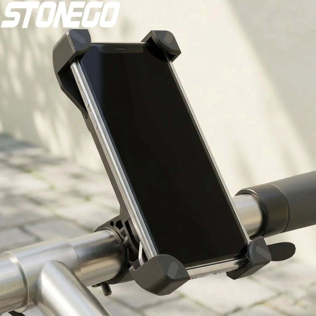 

Bike Phone Holder Motorcycle Mount Accessories Bicycle Enthusiast Adjustable Universal Smartphone Stand