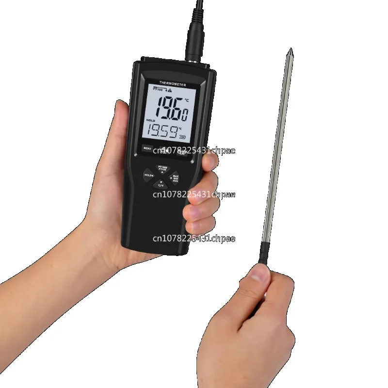 

YET-710 Platinum Resistance High Temperature Digital Thermometer for Industrial Calibration PT1000 Probe