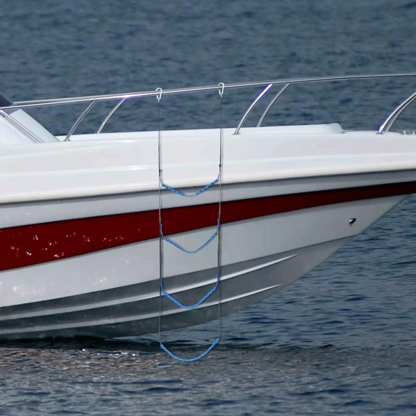 

Складная съемная лестница-платформа для надувной лодки, 4 ступени, нескользящая, легкая, прочная, износостойкая