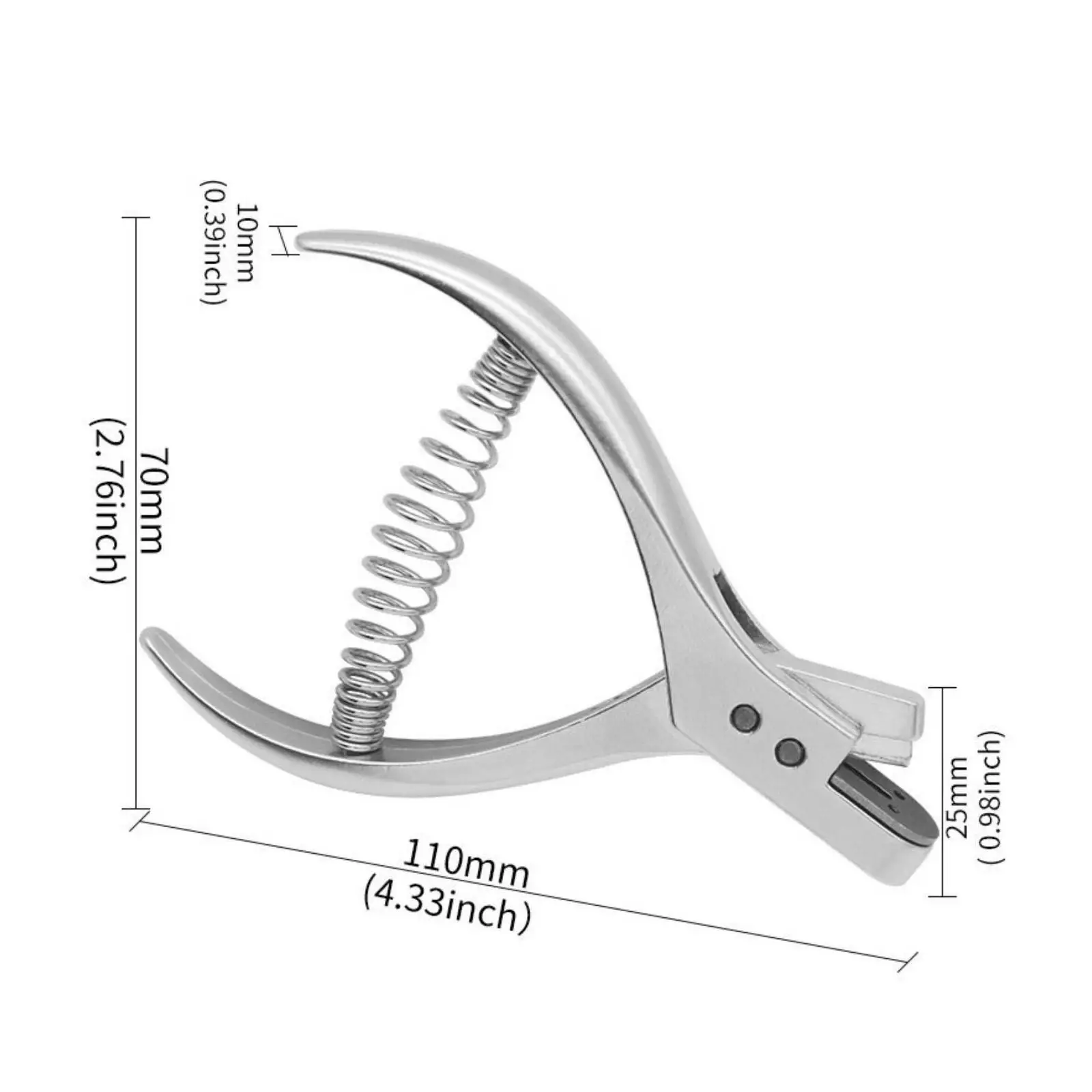 V Cut Fabric Notching Pliers 45N Alloy Steel Punch Tool for Pattern Drafting Cardstock Work