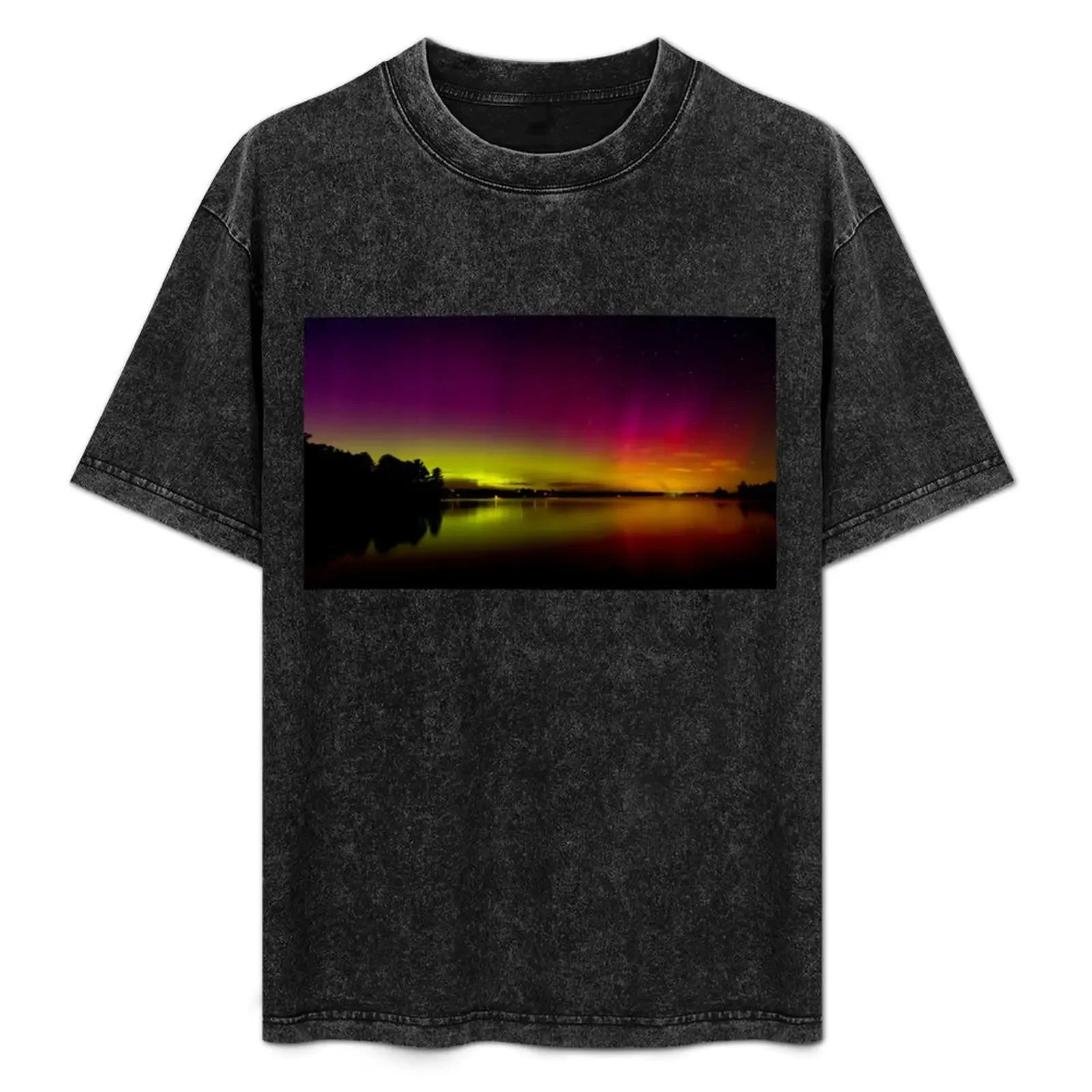 

Northern Lights in Canada T-Shirt affliction shirts blue archive blue lock customs t shirt for men