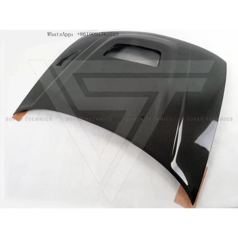 

OEM Style Carbon Fiber Front Hood Fit Lancer Evo 4 1996 1997 Auto Engine Bonnet Replacement