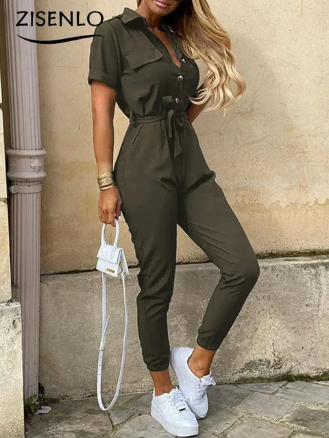 Ladies casual jumpsuits hotsell